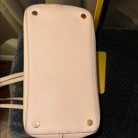 Kate Spade Pink With Red interior Leather Tote Bag EUC - Picture 9 of 16